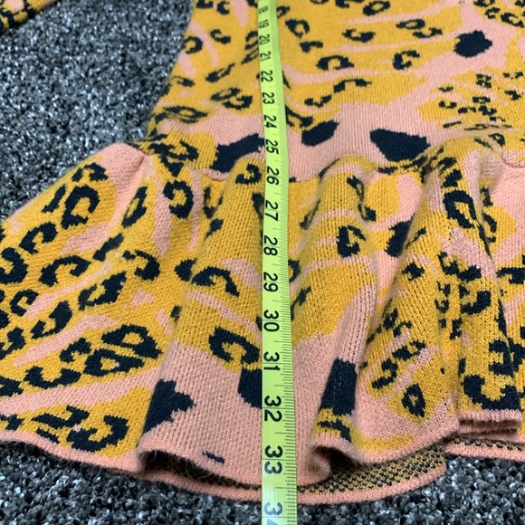 Farm Rio Anthro Leopard Palm Dress XS - Picture 10 of 14